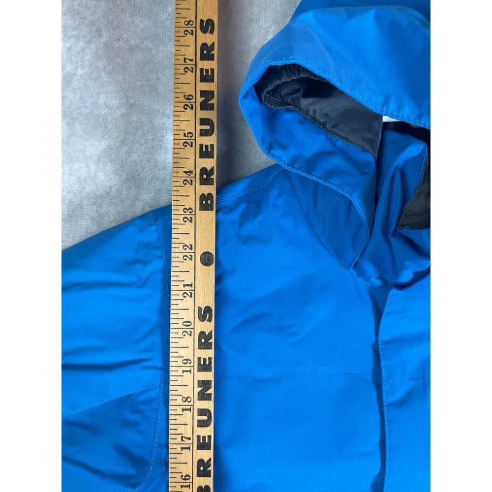 Burton Chittagong Ski Jacket Dryride Shell Boys Medium Blue Snowboard Hooded
